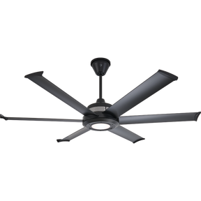 Black Universal Mount Ceiling Fan with LED Light - MM1-60BB-03 - Main