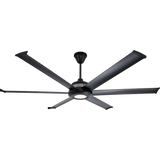 Black Universal Mount Ceiling Fan with LED Light - MM1-72BB-03 - Main