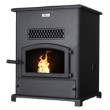 Breckwell SP1000 Big E Pellet Stove - Angle 2