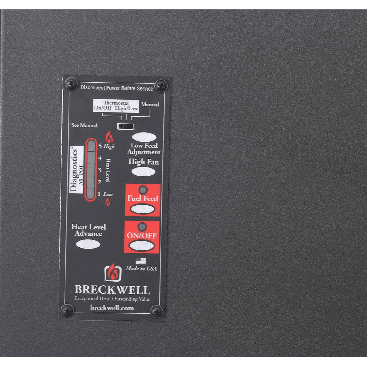 Breckwell SP1000 Big E Pellet Stove - Control Board