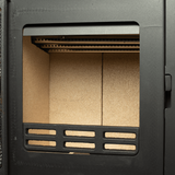 Breckwell SW500 Wood Stove - Door Open Close-up