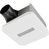 Broan 110 CFM Bathroom Exhaust Fan w/ CleanCover Grille with LED Light -  Main