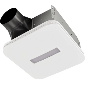 Broan 110 CFM Bathroom Exhaust Fan w/ CleanCover Grille with LED Light -  Main