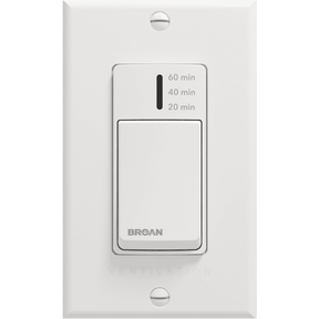Broan VBATHW 20/40/60 Minute Wall Control for AI Series ERV/HRV - Main