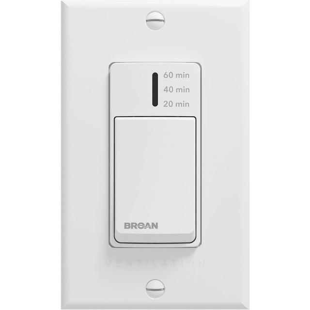 Broan VBATHW 20/40/60 Minute Wall Control for AI Series ERV/HRV - Main