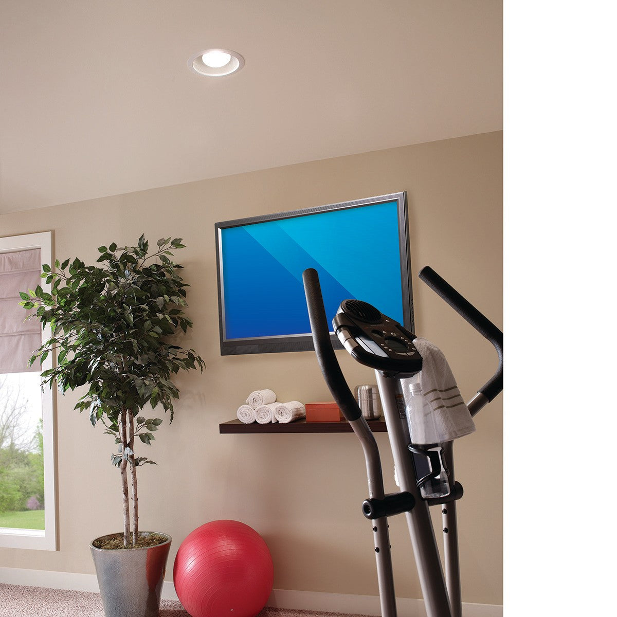 Broan 70 CFM Recessed Ventilation Fan/Light