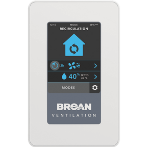 Broan Advanced Touchscreen Control - Main