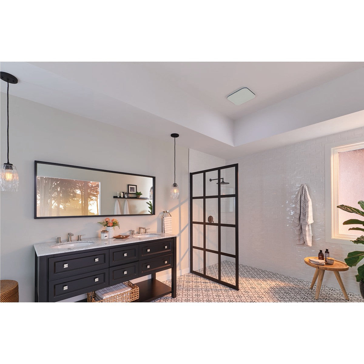Broan AE80 Flex Series 80 CFM Single-Speed Bathroom Exhaust Fan