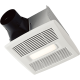 Broan Flex Series 80 CFM Single-Speed Bathroom Exhaust Fan with Light - Angle