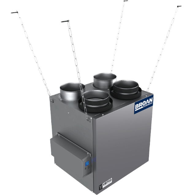 Broan AI Series 110 CFM Heat Recovery Ventilator - Top Ports - Hanging