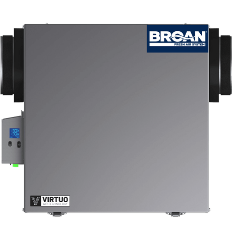 Broan AI Series 160 CFM Energy Recovery Ventilator - Side Ports - Side