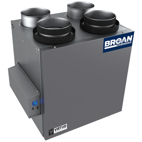 Broan AI Series 160 CFM Energy Recovery Ventilator - Top Ports - Main
