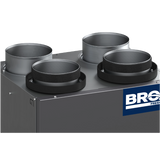 Broan AI Series 160 CFM Energy Recovery Ventilator - Top Ports - Top