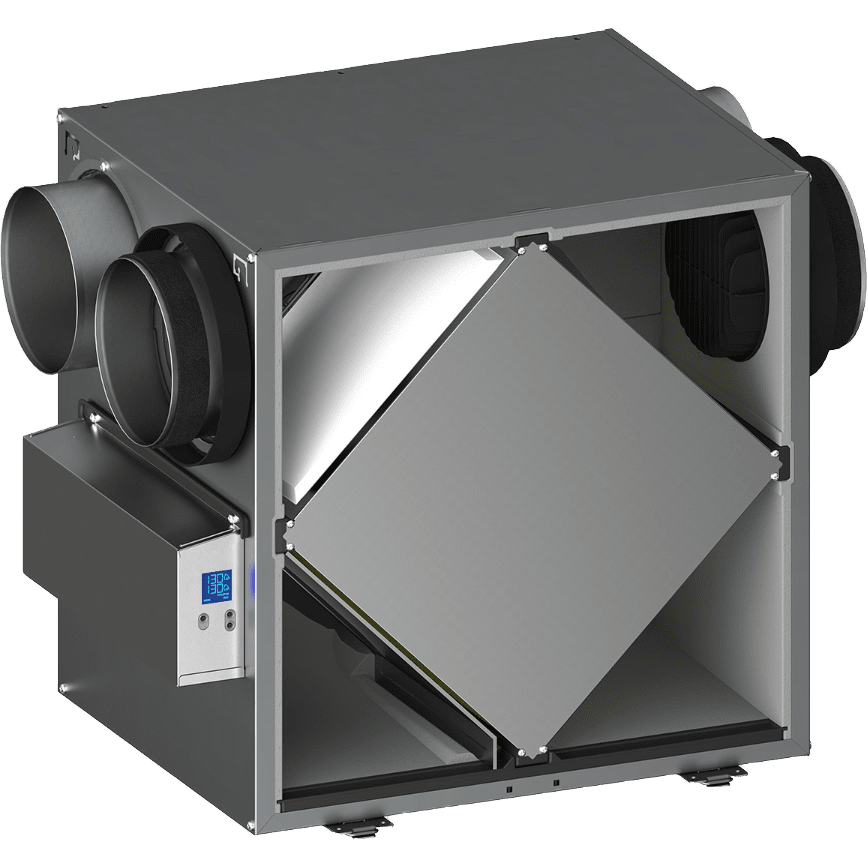 Broan AI Series 160 CFM Heat Recovery Ventilator - Side Ports - Inside