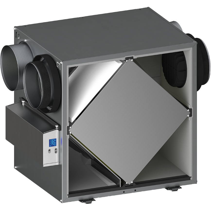 Broan AI Series 160 CFM Heat Recovery Ventilator - Side Ports - Inside