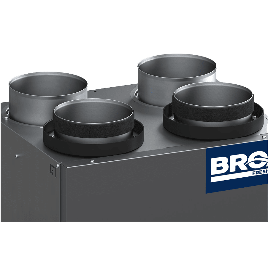 Broan AI Series 160 CFM Heat Recovery Ventilator - Top Ports - Top
