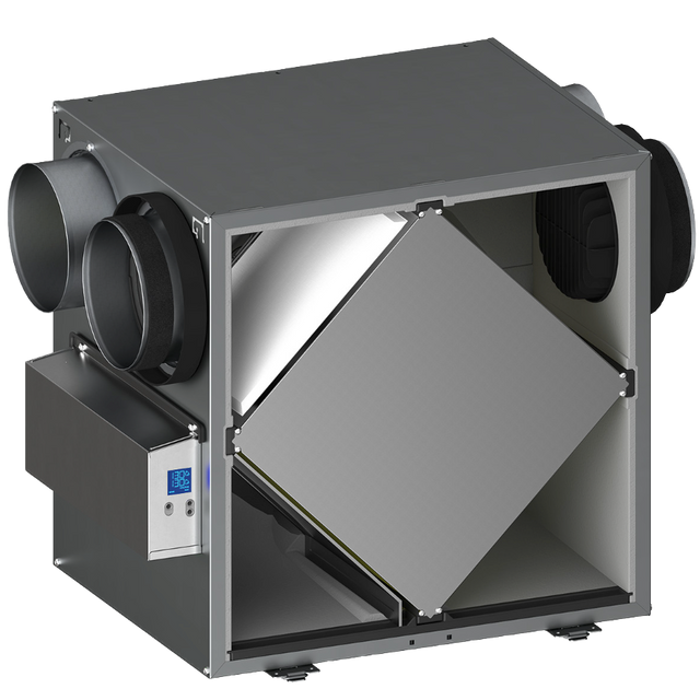 Broan AI Series 130 CFM Energy Recovery Ventilator - Side Ports - Inside