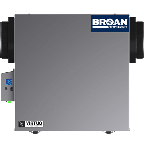 Broan AI Series 130 CFM Energy Recovery Ventilator - Side Ports - Side