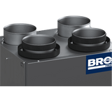 Broan AI Series 130 CFM Energy Recovery Ventilator - Top Ports - Top