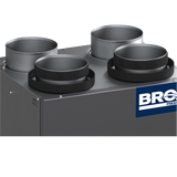 Broan AI Series 130 CFM Energy Recovery Ventilator - Top Ports - Top
