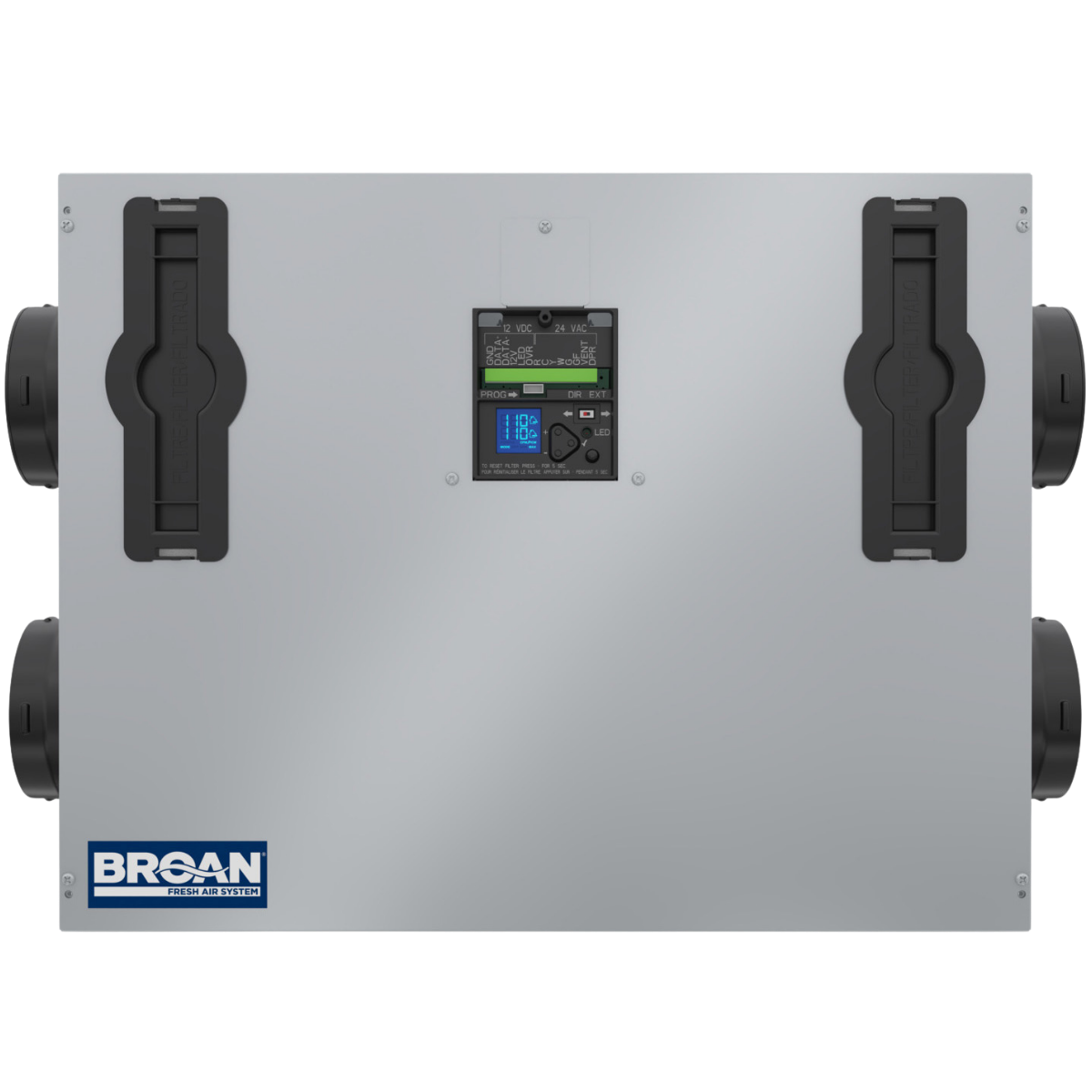Broan EDGE BLP120-130E80NS 120/130 CFM Energy Recovery Ventilator - Front