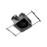 Broan EVOLVE Premium 110-130-150 CFM Bathroom Exhaust Fan - Housing Angle