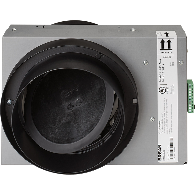 Broan FRESH-IN Motorized Supply Damper - Front