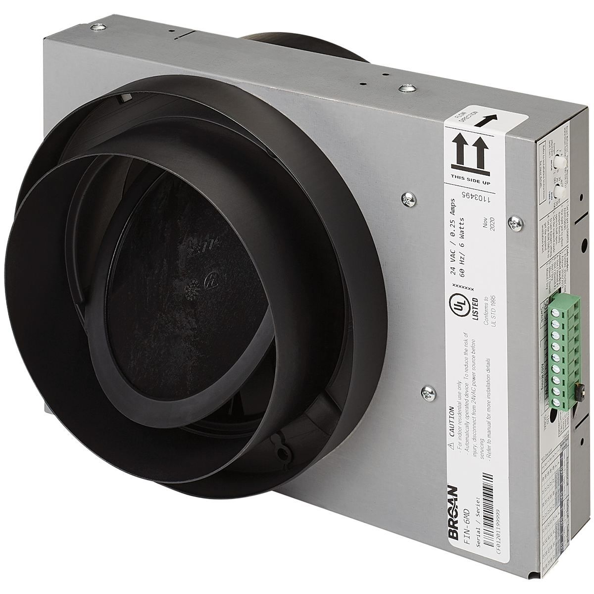 Broan FRESH-IN Motorized Supply Damper - Main