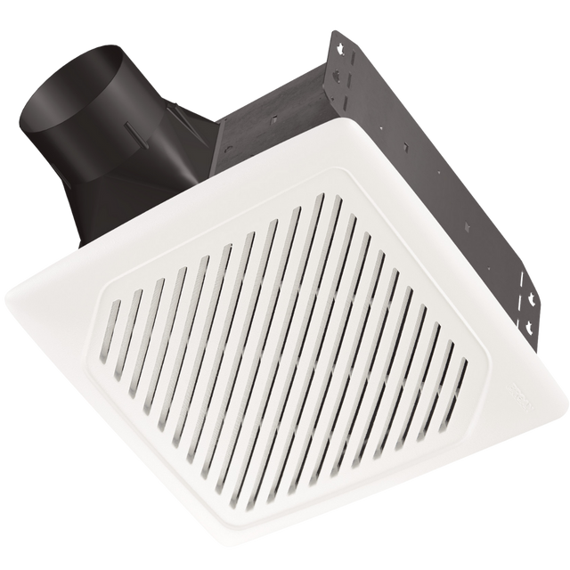 Broan FlexAir Selectable 80/110 CFM Bathroom Exhaust Fan with Louvered Grille - Main