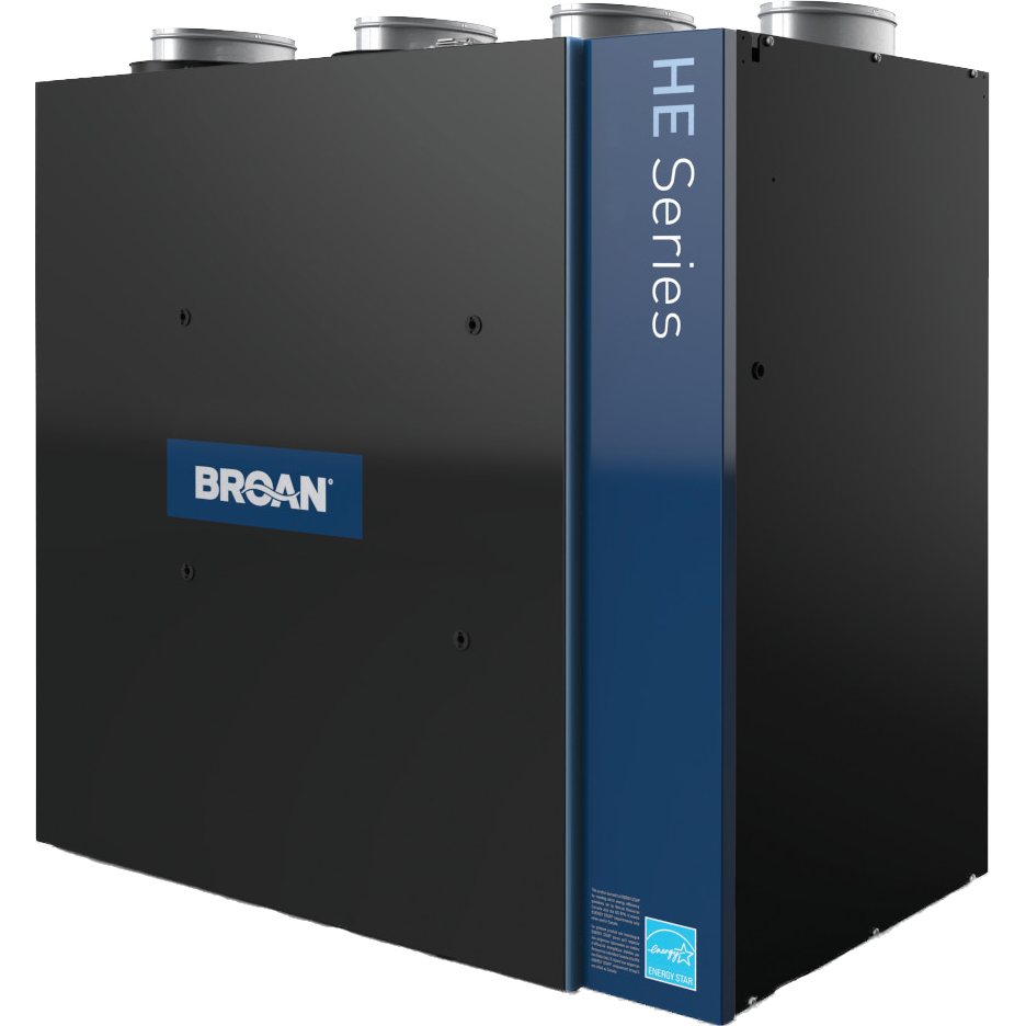 Broan High Efficiency 250 CFM Floor Mounted Heat Recovery Ventilator - Main
