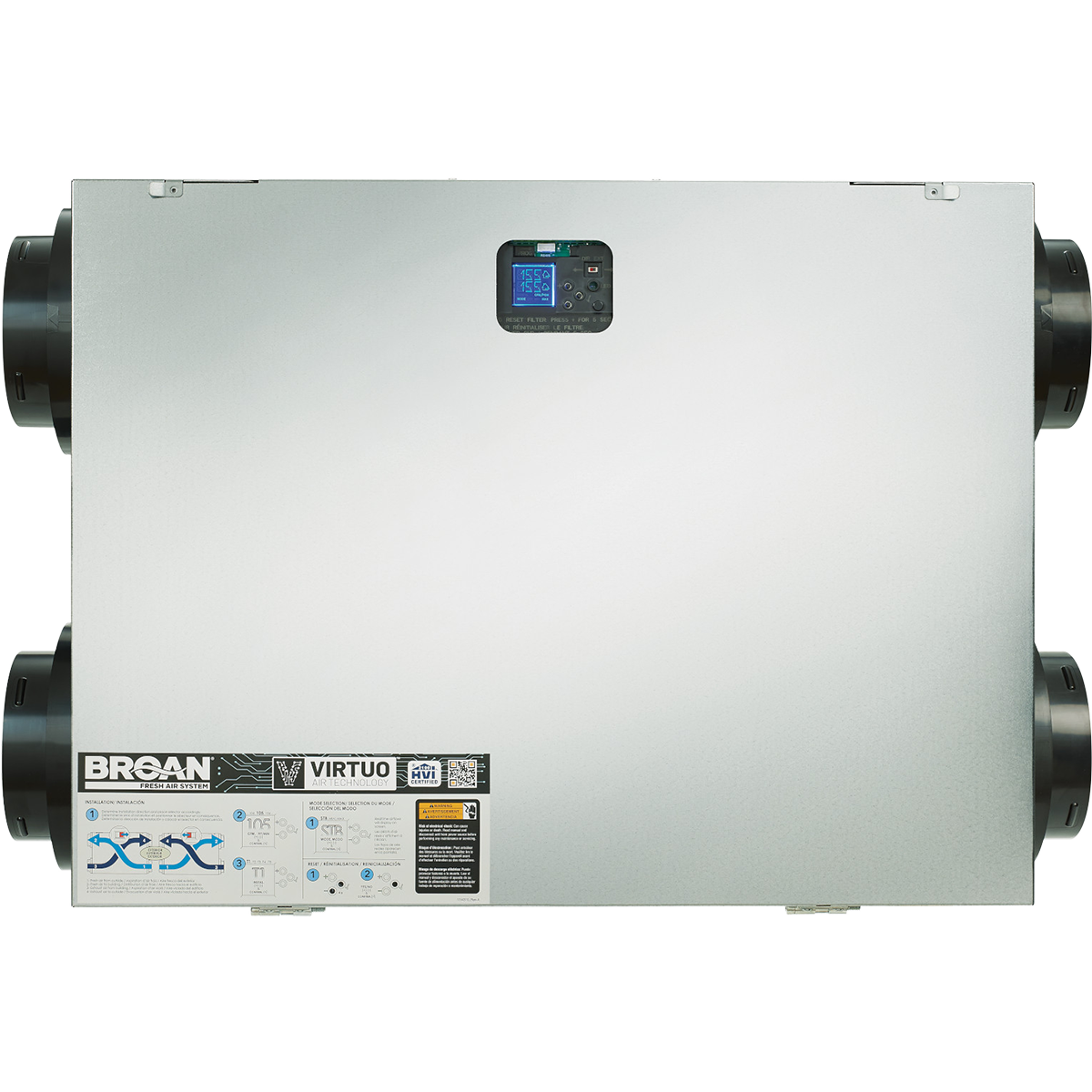 Broan ONE BLP150E75 Energy Recovery Ventilator Hardwired - Front