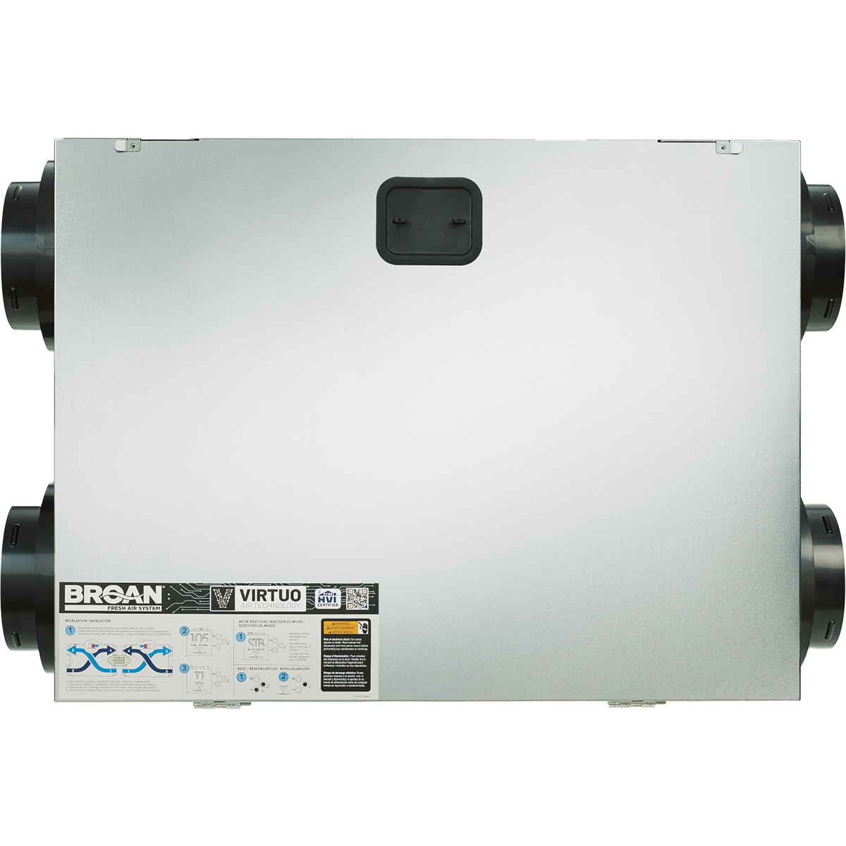 Broan ONE BLP150E75 Energy Recovery Ventilator Powercord - Front
