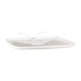 Broan QTXEG110 Bathroom Exhaust Fan - Grille Angle