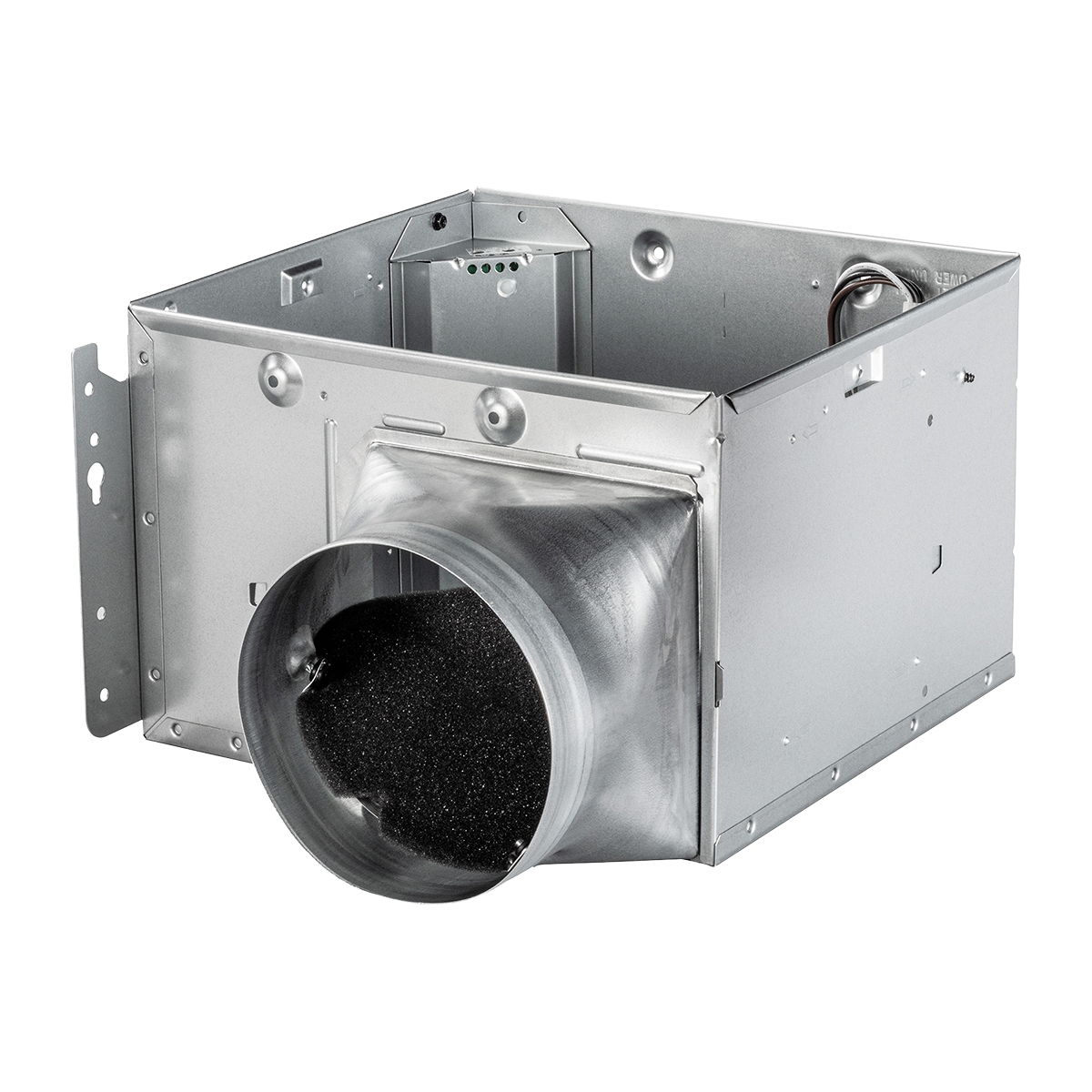 Broan QTXEG110 Bathroom Exhaust Fan - Housing Angle 2