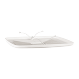 Broan QTXEG80 Bathroom Exhaust Fan - Grille Angle