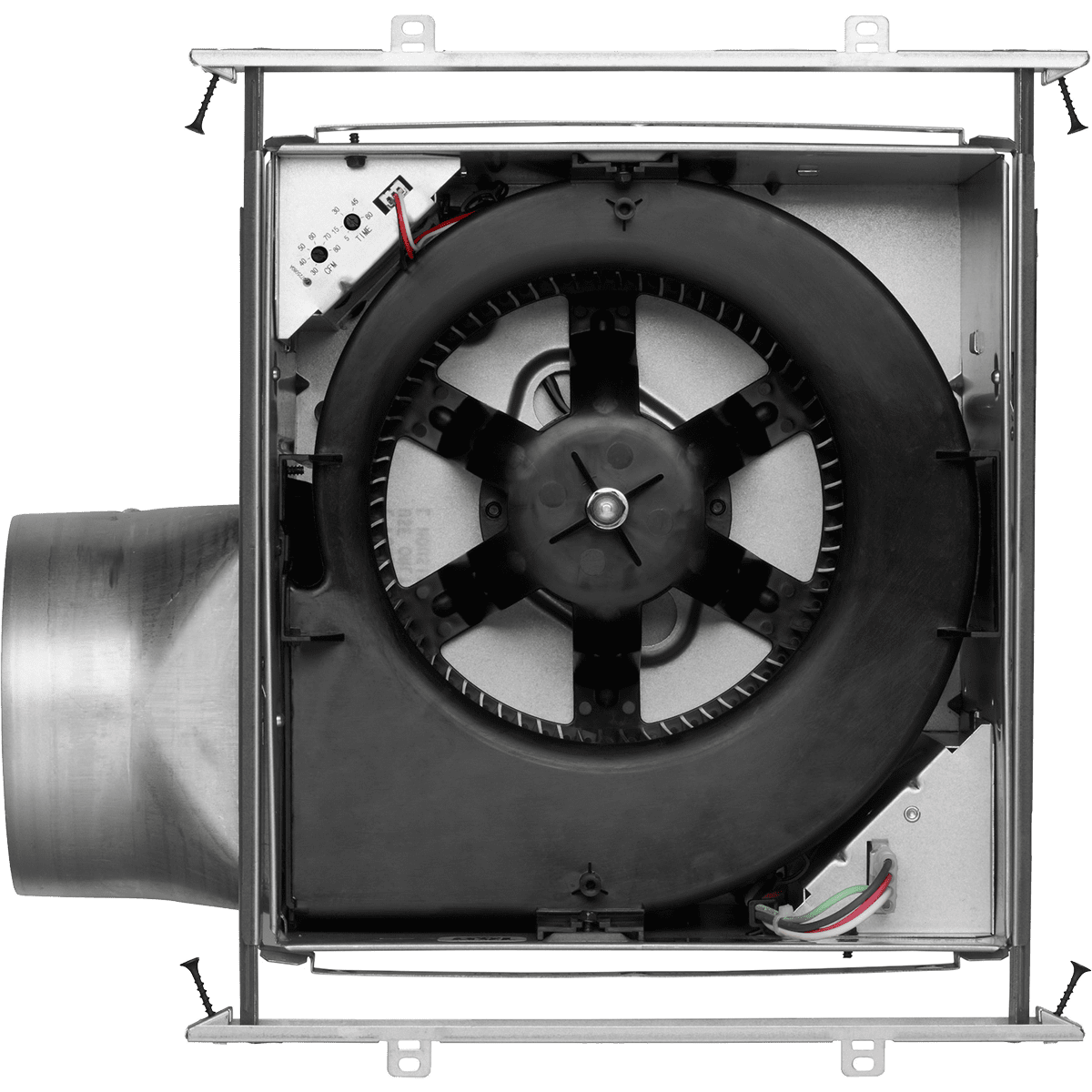 Broan ZB Series Ultra Energy Star Multi Speed Bathroom Exhaust Fan - Side