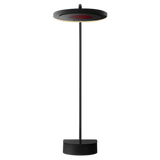 Bromic Eclipse Smart-Heat Portable Heater + Dimmable LED Lighting Rail - Front View
