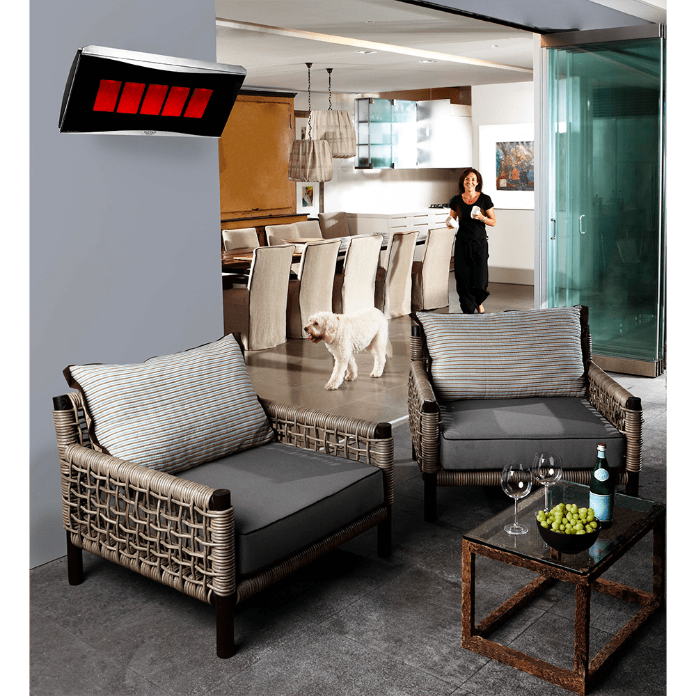 Bromic Platinum Smart Heat BH0110001 - installed on wall in living room