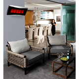 Bromic Platinum Smart Heat BH0110001 - installed on wall in living room