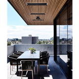 Bromic Platinum Smart-Heat 2300W Electric Outdoor Heater Black - Lifestyle 1