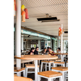 Bromic Platinum Smart-Heat 2300W Electric Outdoor Heater Black - Lifestyle Bromic Platinum Smart-Heat 2300W Electric Outdoor Heater Black - Lifestyle 3