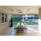 Bromic Platinum Smart-Heat 2300W Electric Outdoor Heater White - Lifestyle 1