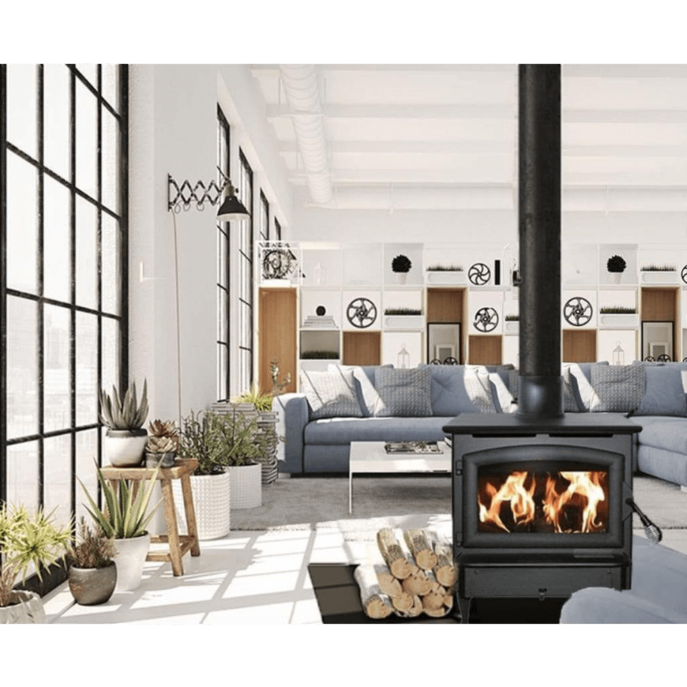 Buck Stove Model 21 NC Wood Burning Stove - Lifestyle 2