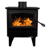 Buck Stove Model 21 NC Wood Burning Stove w/ Legs - Black