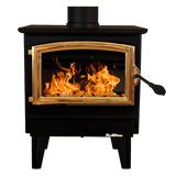 Buck Stove Model 21 NC Wood Burning Stove w/ Legs - Gold