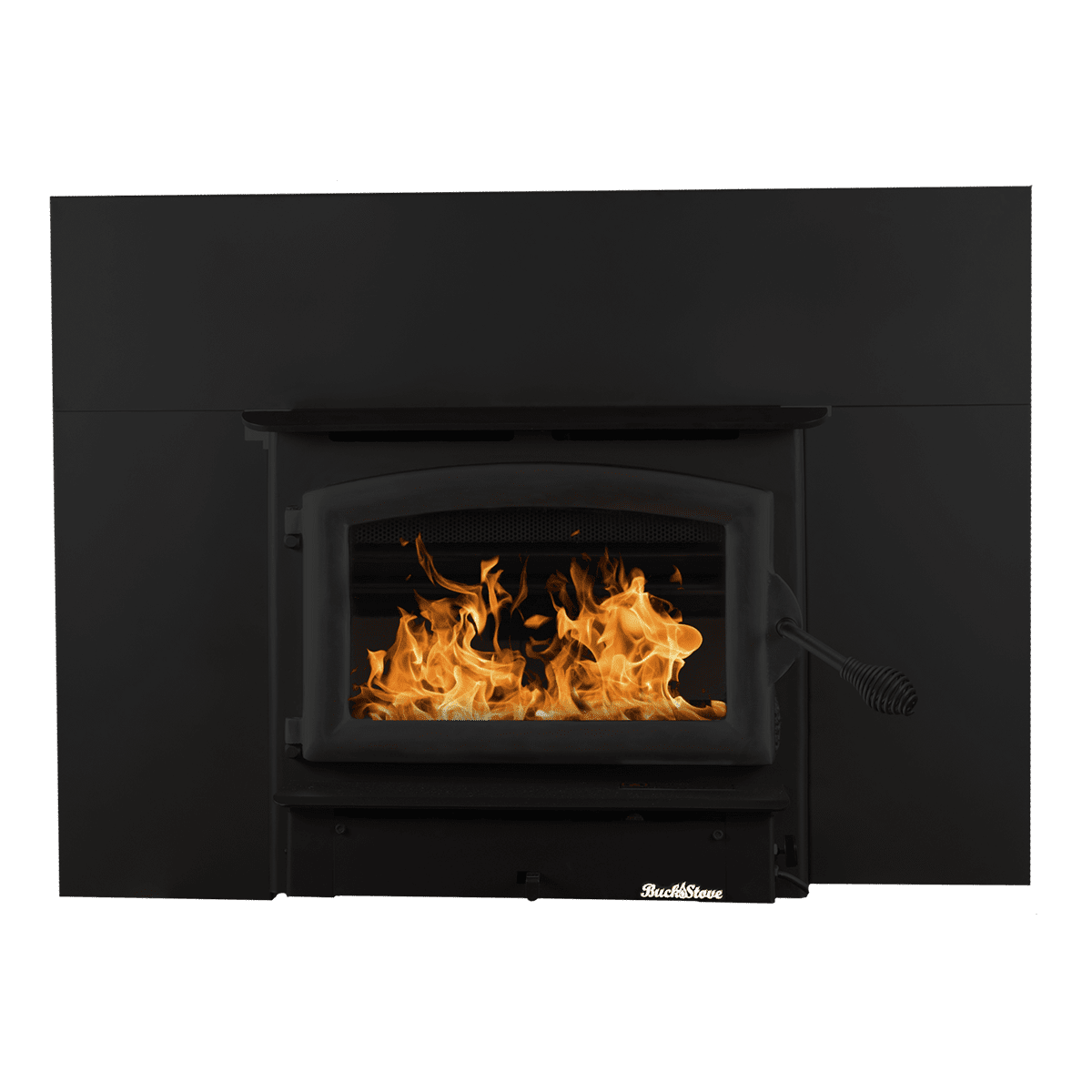 Buck Stove Model 21 NC Wood Burning Stove w/ Trim Kit - Black Main
