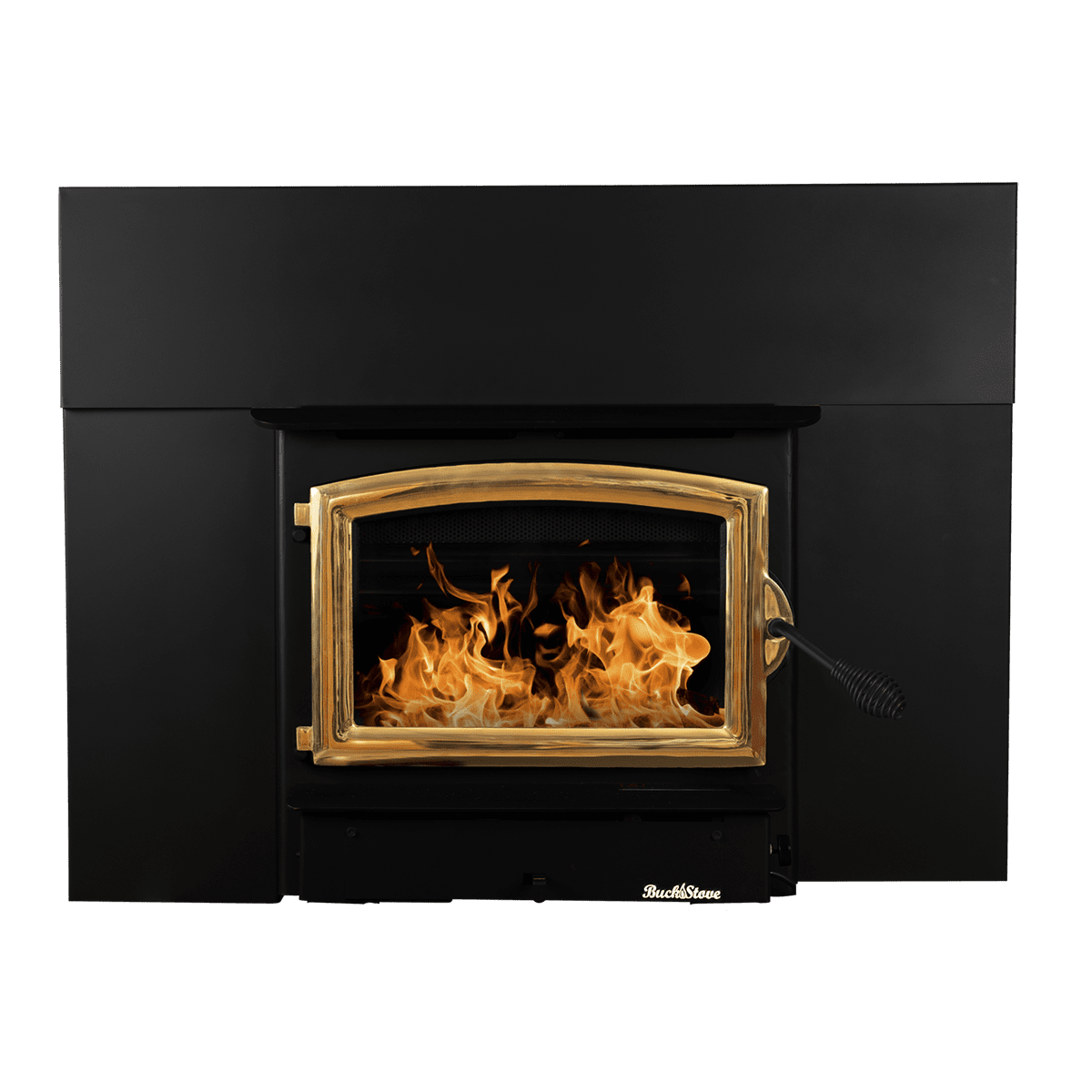 Buck Stove Model 21 NC Wood Burning Stove w/ Trim Kit - Gold Main