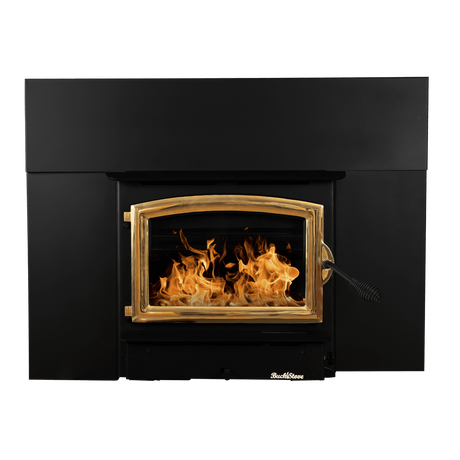 Buck Stove Model 21 NC Wood Burning Stove w/ Trim Kit - Gold Main