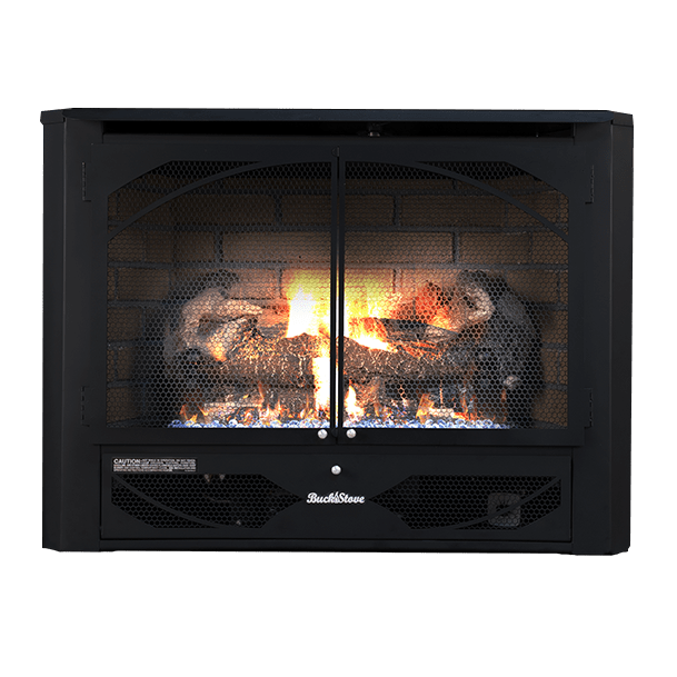 Buck Stove Model 384 Ventless Gas Stove - Front
