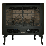 Buck Stove Model 384 Ventless Gas Stove - w/ Queen Anne Legs